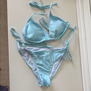 Light Blue Bikini Set